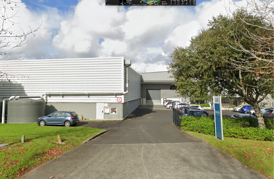 The outside of Bevie's Office and Warehouse